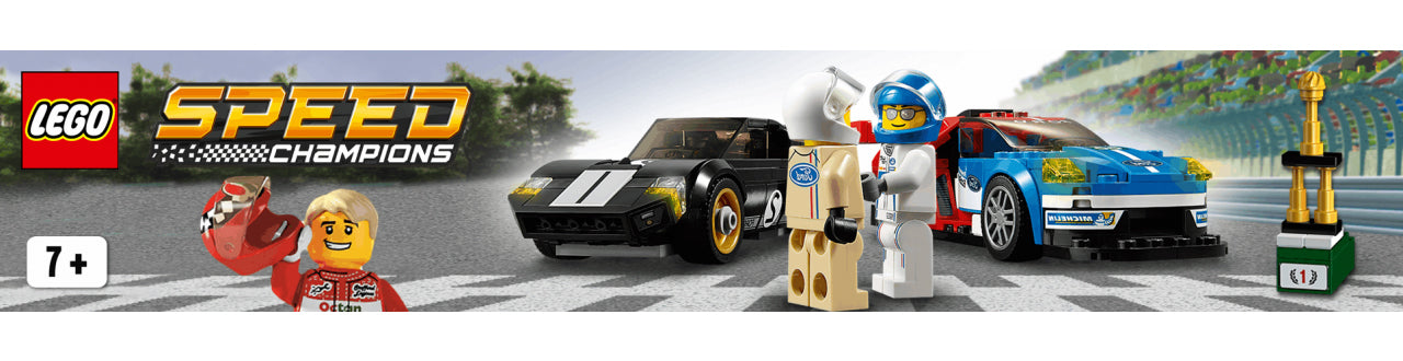 LEGO Speed Champions: Rasante Rennen mit legendären Automobil-Ikonen!
