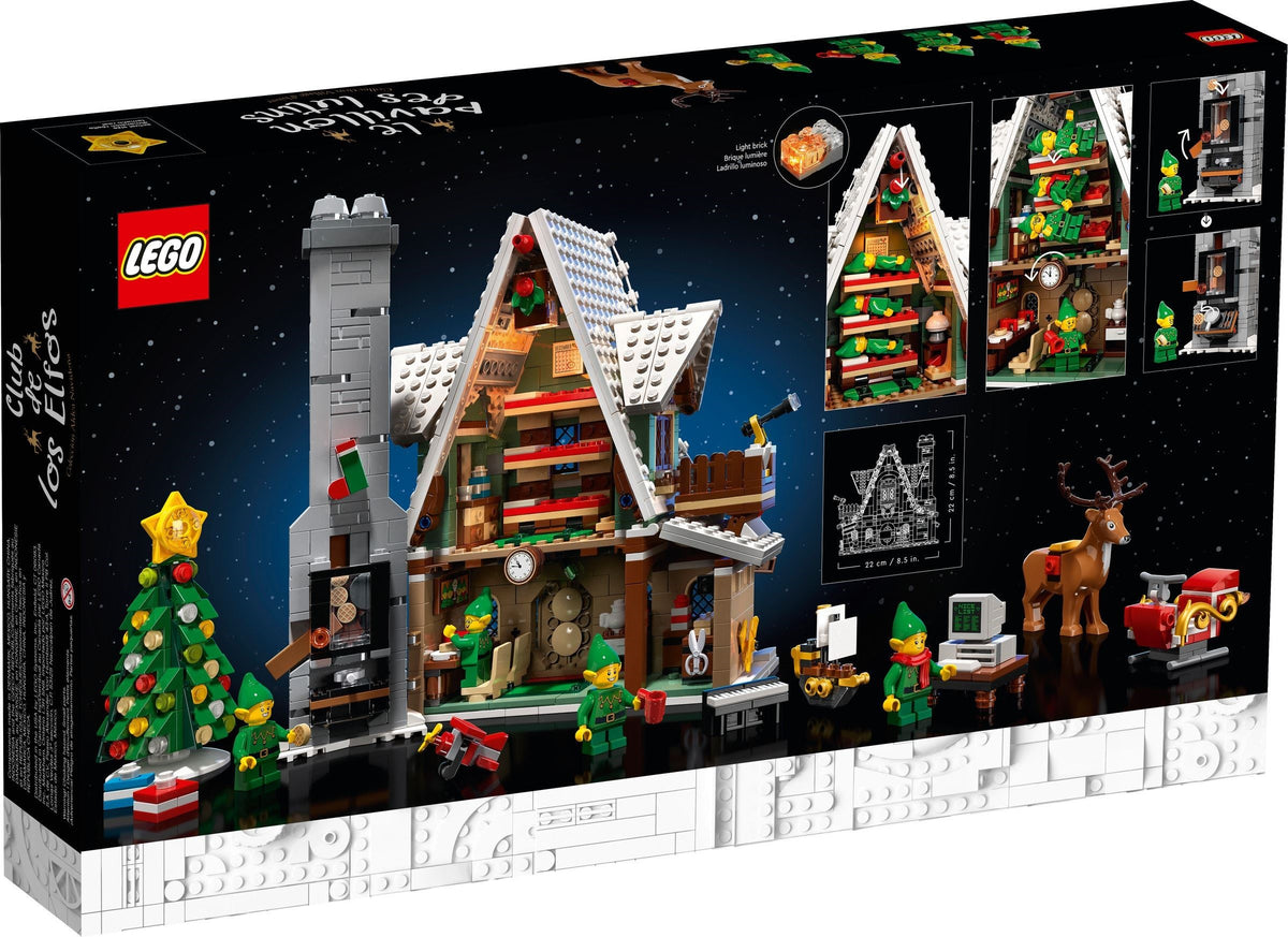 LEGO Icons 10275 Winterliches Elfen Klubhaus