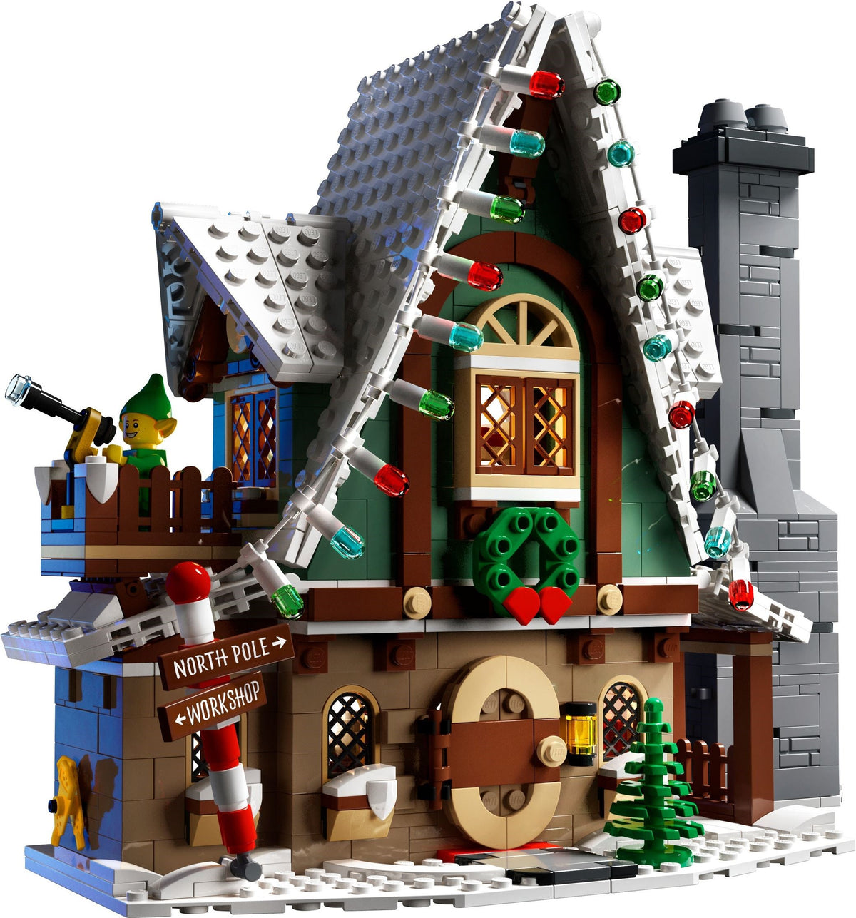 LEGO Icons 10275 Winterliches Elfen Klubhaus