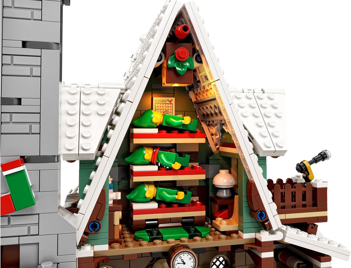 LEGO Icons 10275 Winterliches Elfen Klubhaus