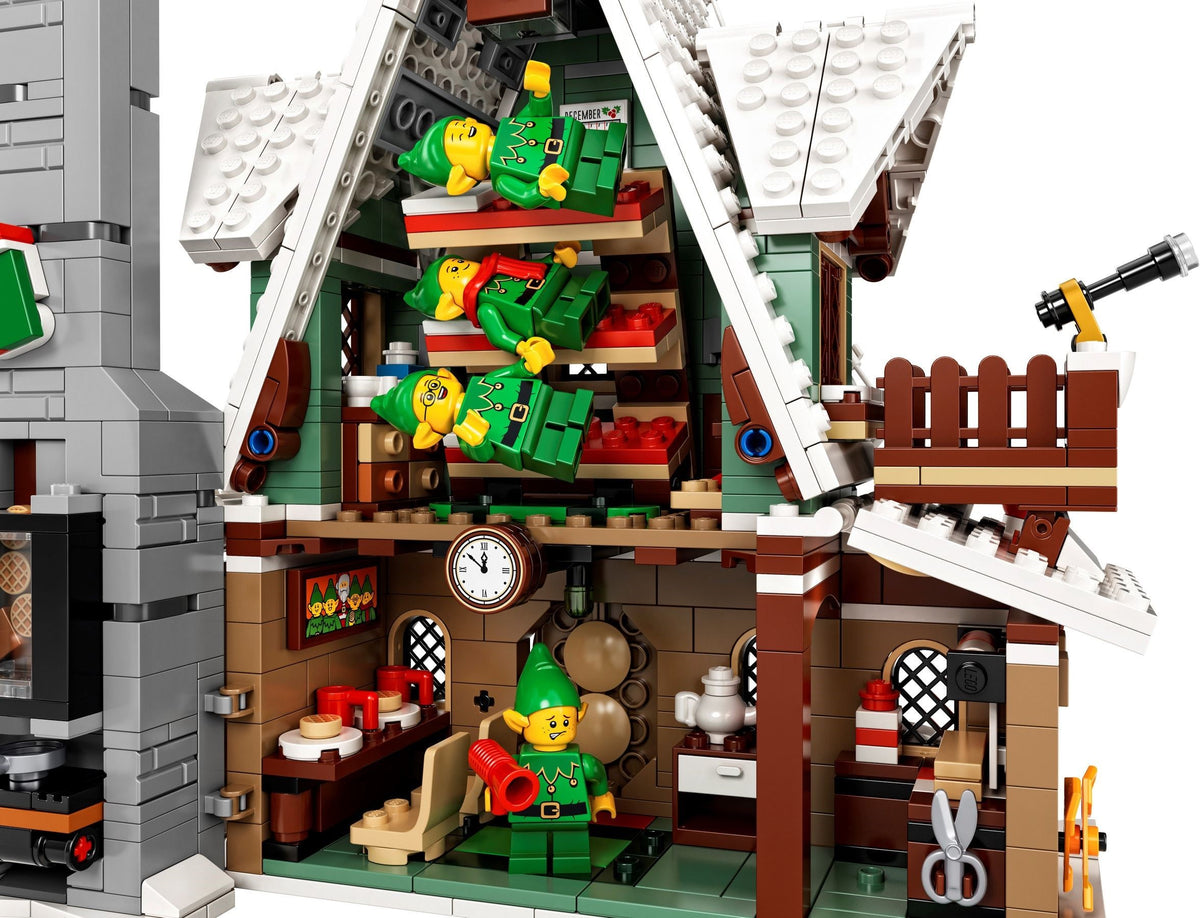 LEGO Icons 10275 Winterliches Elfen Klubhaus