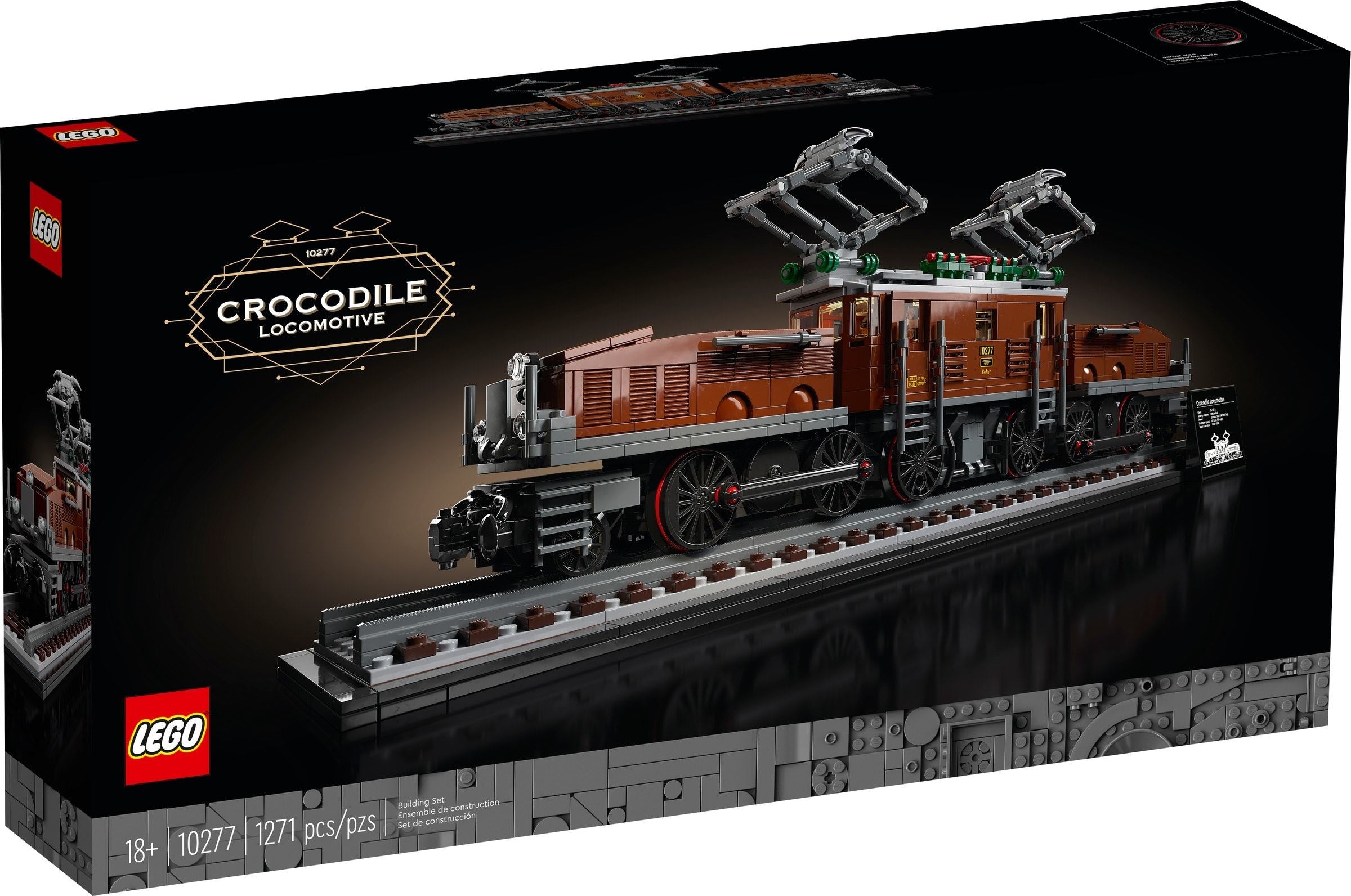 LEGO Icons 10277 Lokomotive Krokodil - Toymigo