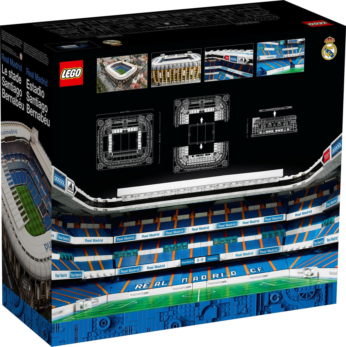 LEGO Icons 10299 Real Madrid - Santiago Bernabéu Stadion