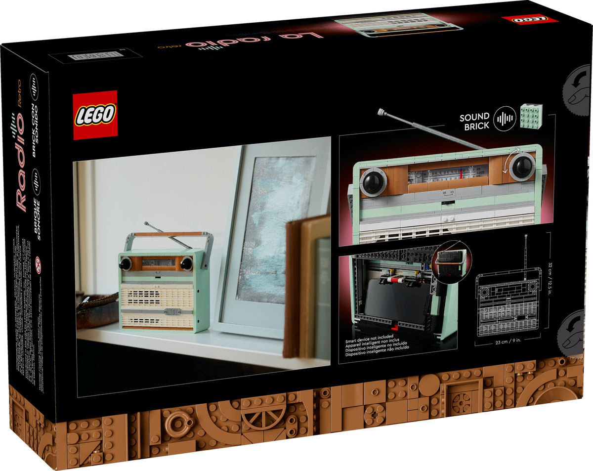 LEGO Icons 10334 Retro-Kofferradio