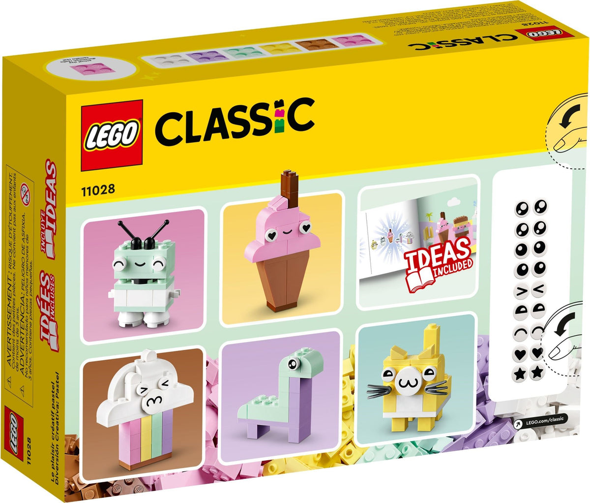 LEGO Classic 11028 Pastell Kreativ-Bauset