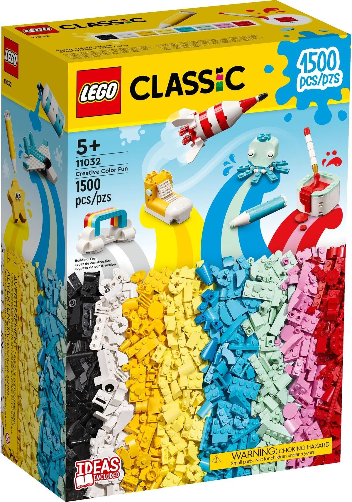 LEGO Classic 11032 Kreativ-Bauset mit bunten Steinen