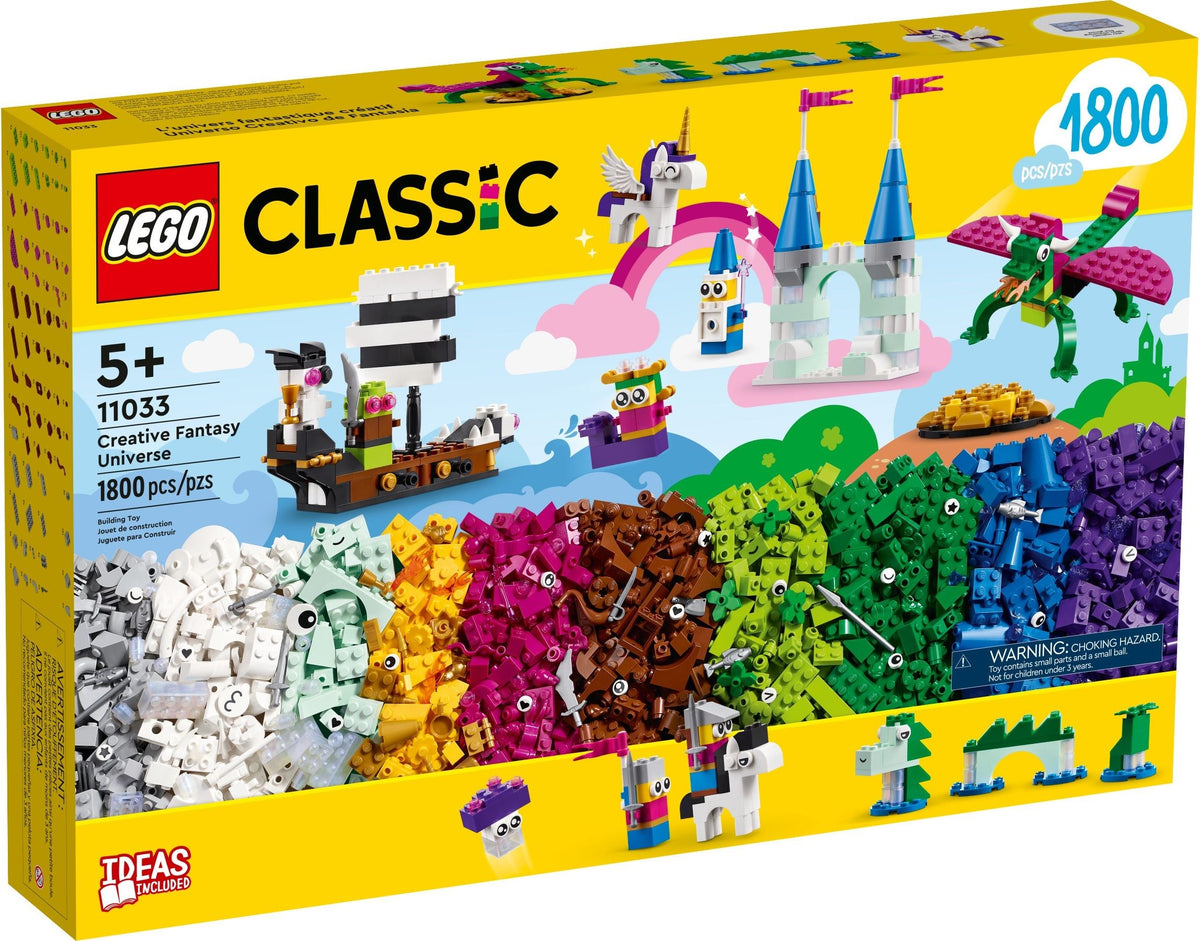 LEGO Classic 11033 Fantasie-Universum Kreativ-Bauset