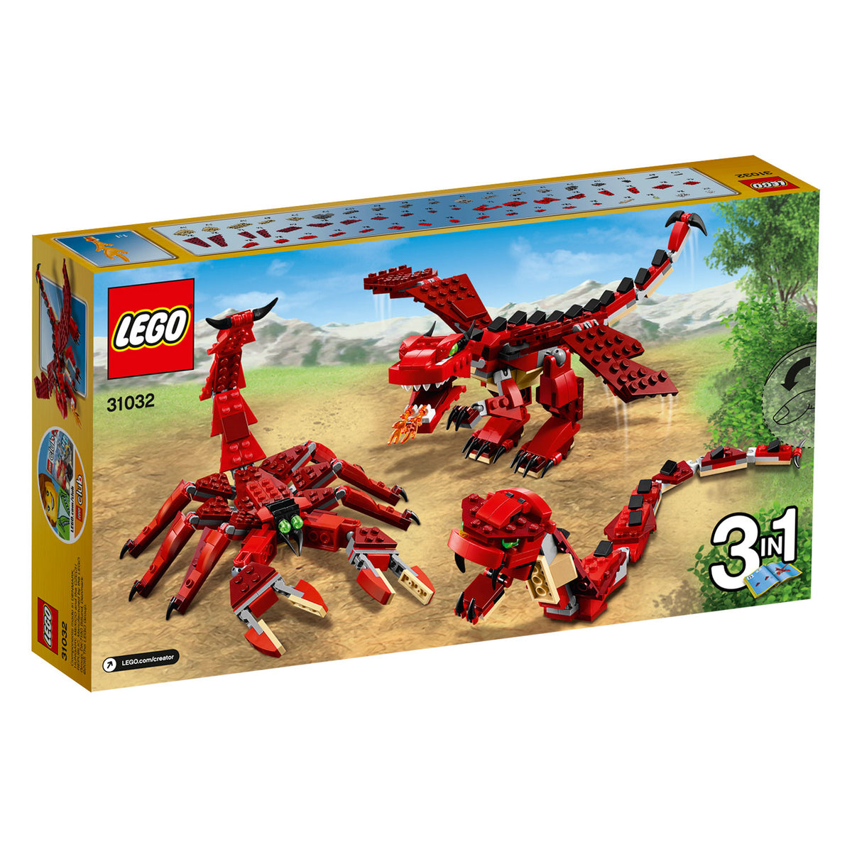 LEGO Creator 31032 Rote Kreaturen