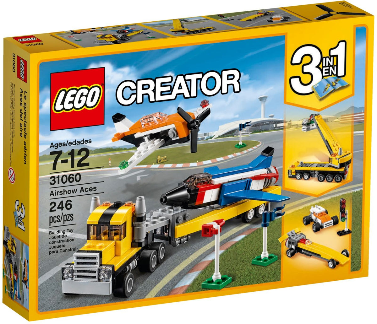 LEGO Creator 31060 Flugschau-Attraktionen