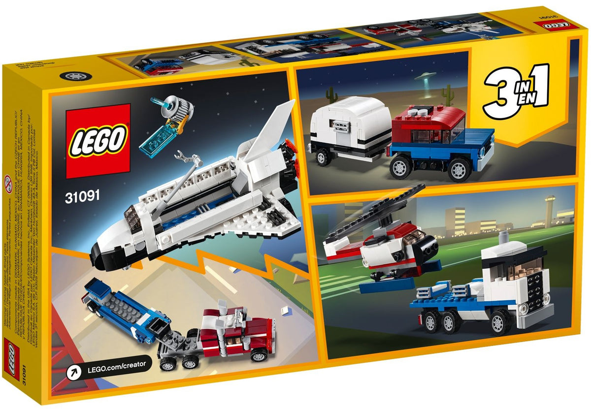 LEGO Creator 31091 Transporter für Space Shuttle