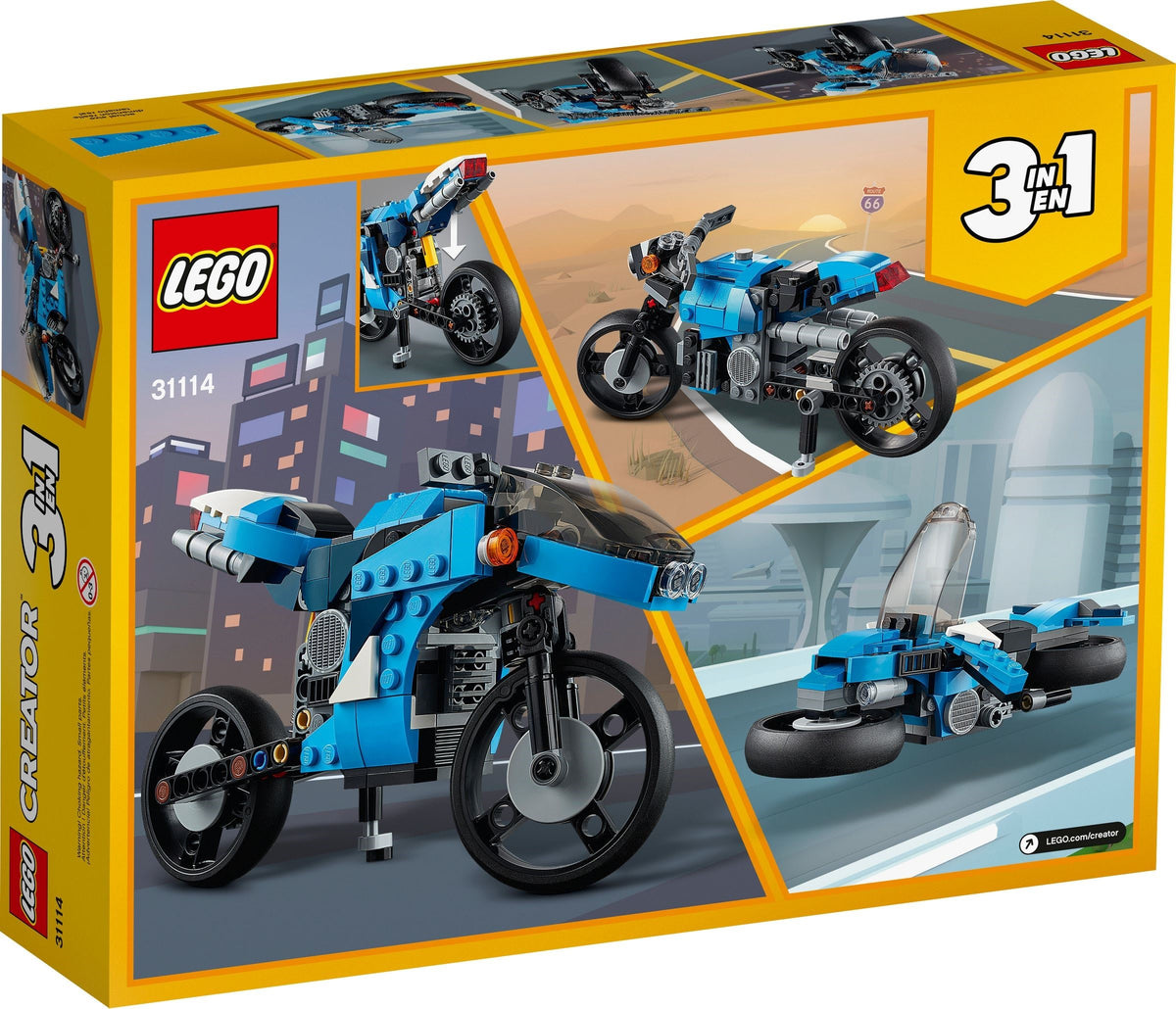 LEGO Creator 31114 Geländemotorrad