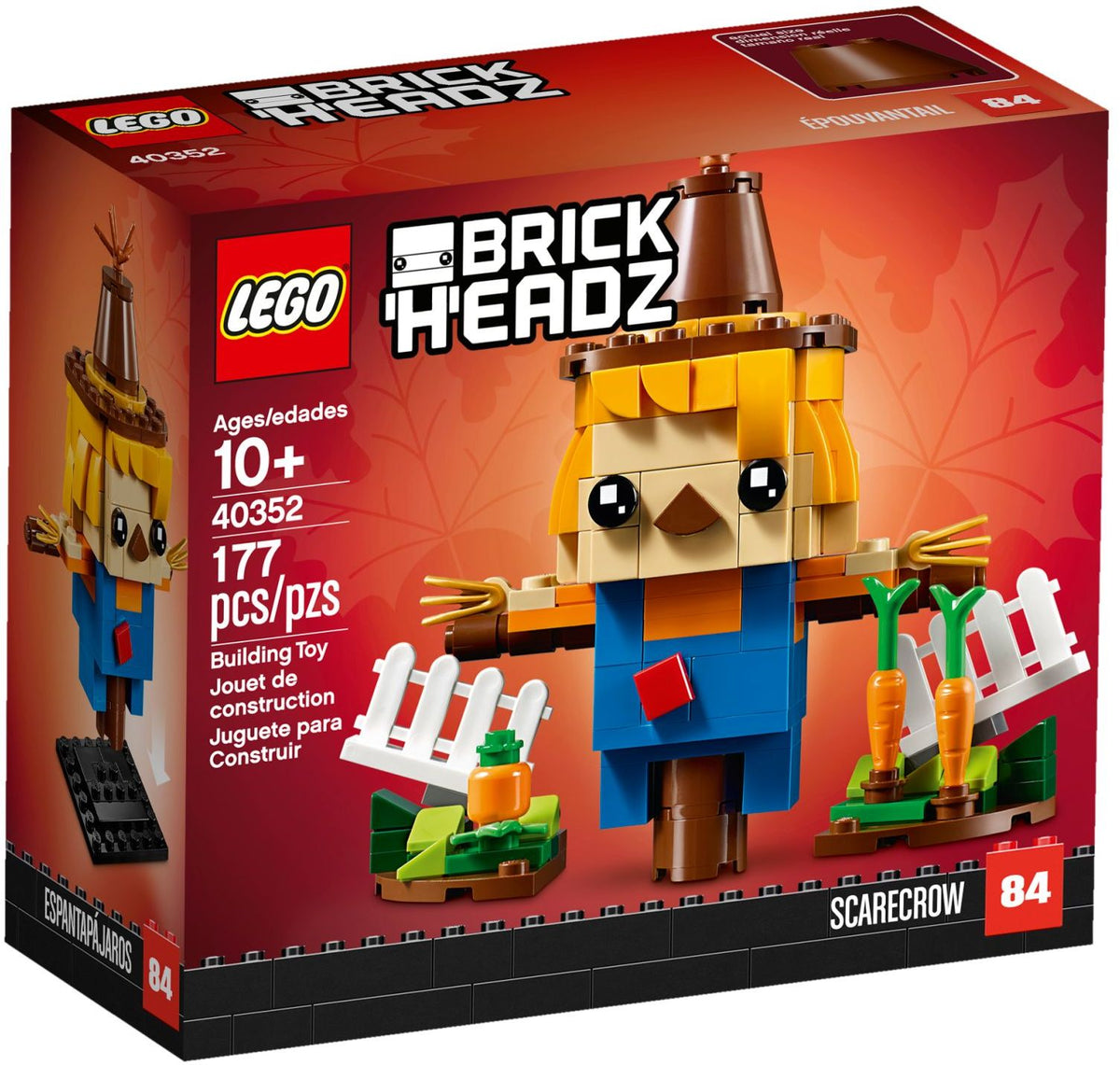 LEGO Brickheadz 40352 Erntedankfest-Vogelscheuche