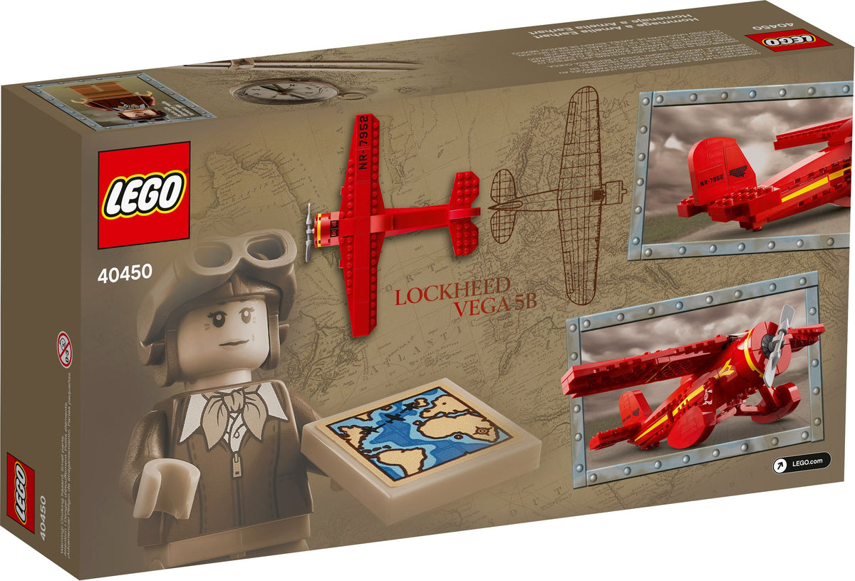 LEGO Promotional Lego Exklusiv 40450 Hommage an Amelia Earhart