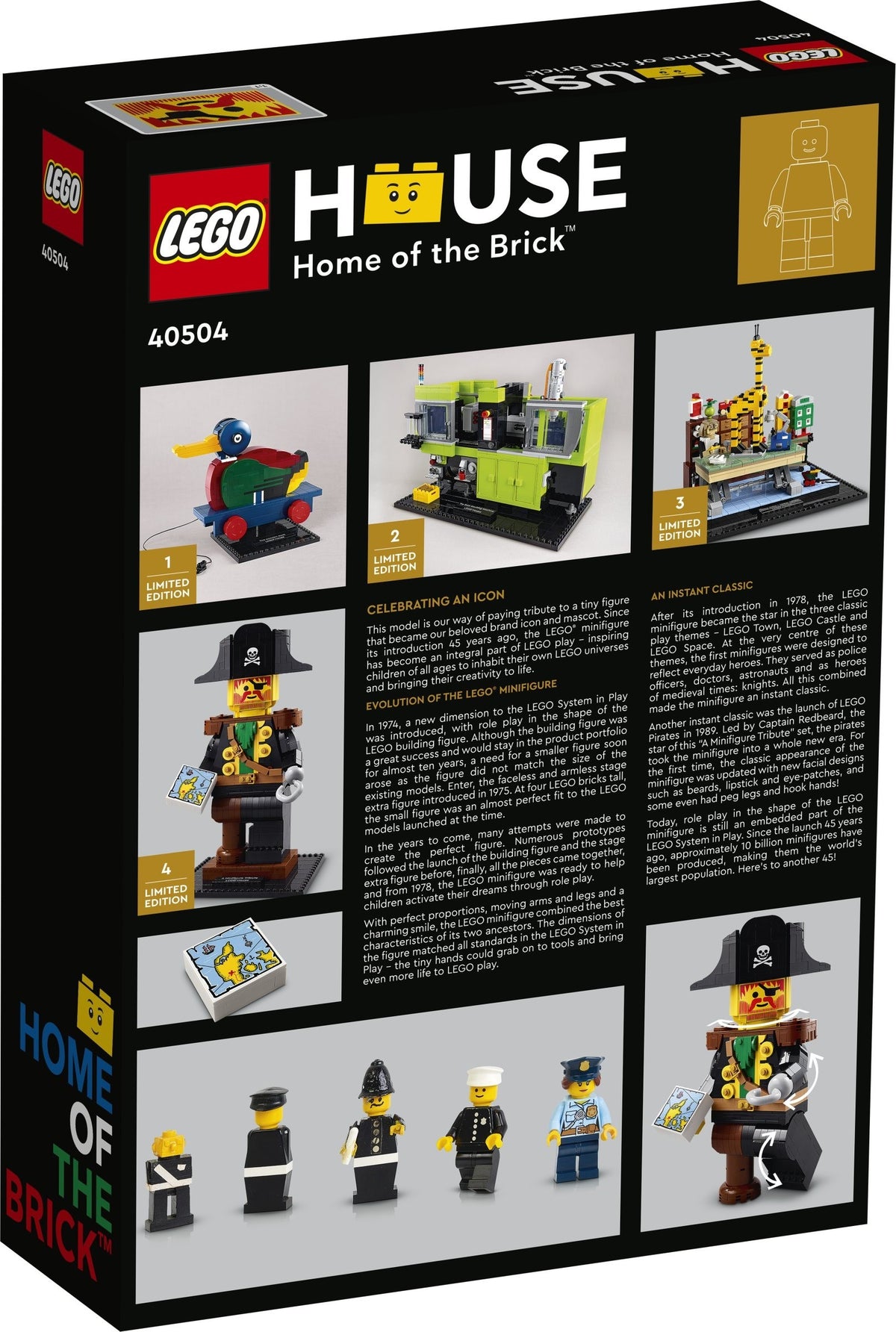 LEGO Promotional Lego House Exklusiv 40504 Hommage an eine Minifigur