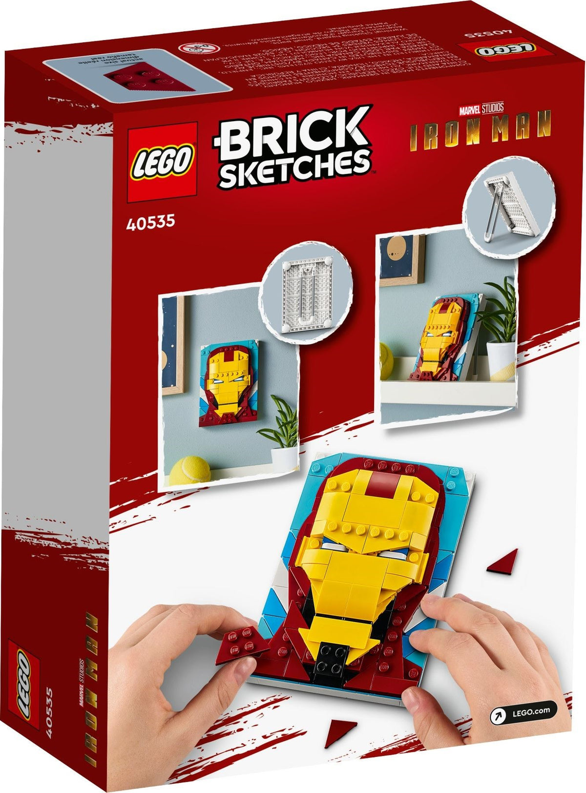 LEGO Brick Sketches 40535 Iron Man