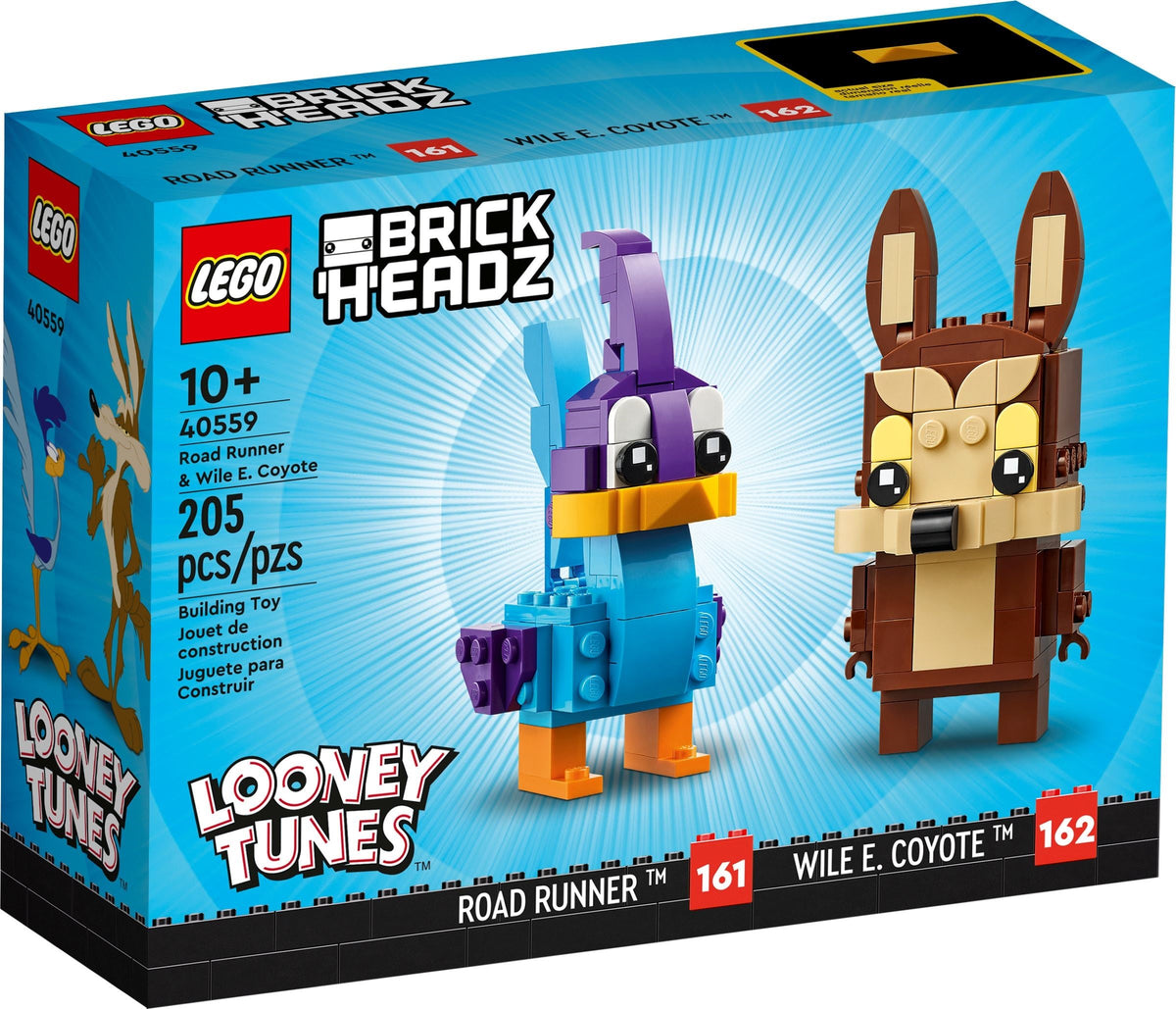 LEGO BrickHeadz 40559 Road Runner &amp; Wile E. Coyote