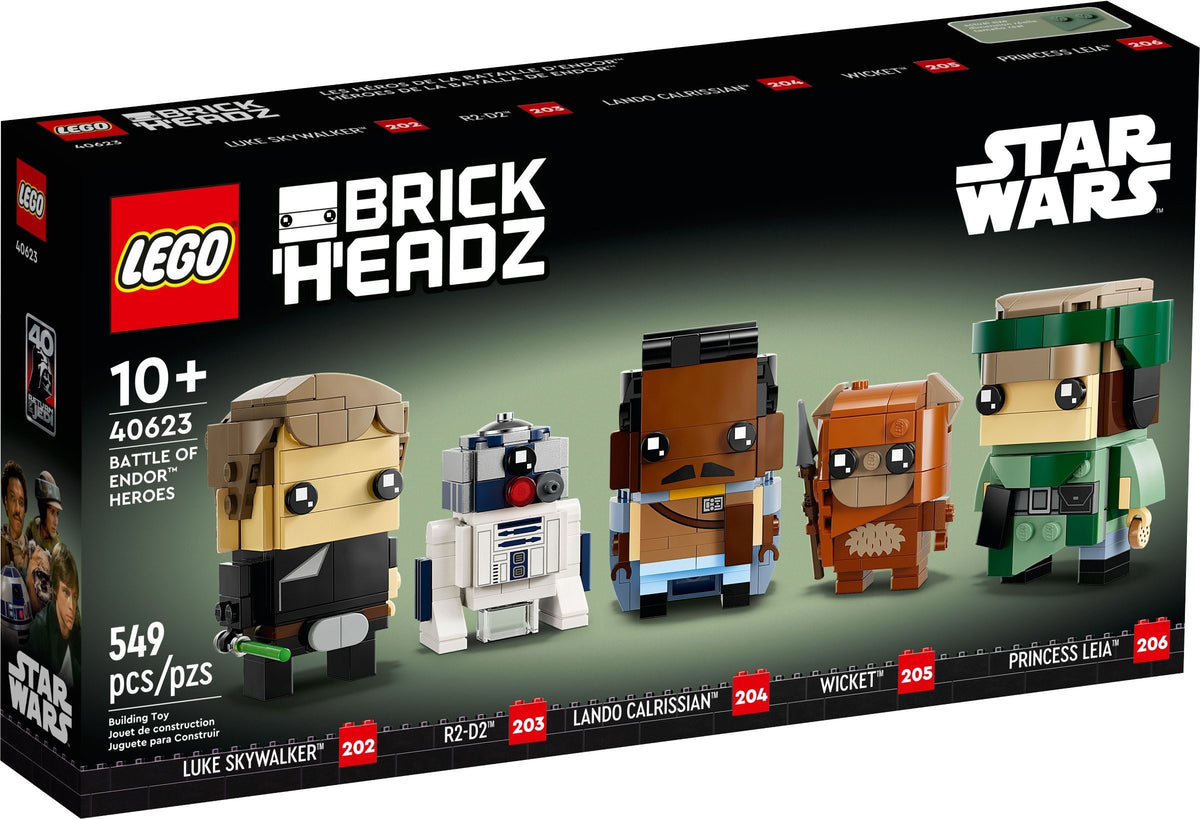 LEGO BrickHeadz Star Wars 40623 Helden der Schlacht von Endor