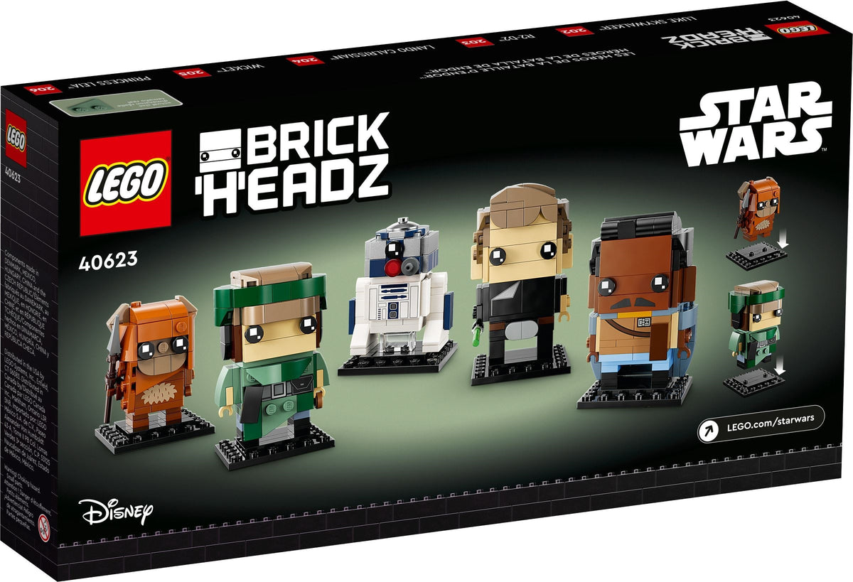 LEGO BrickHeadz Star Wars 40623 Helden der Schlacht von Endor