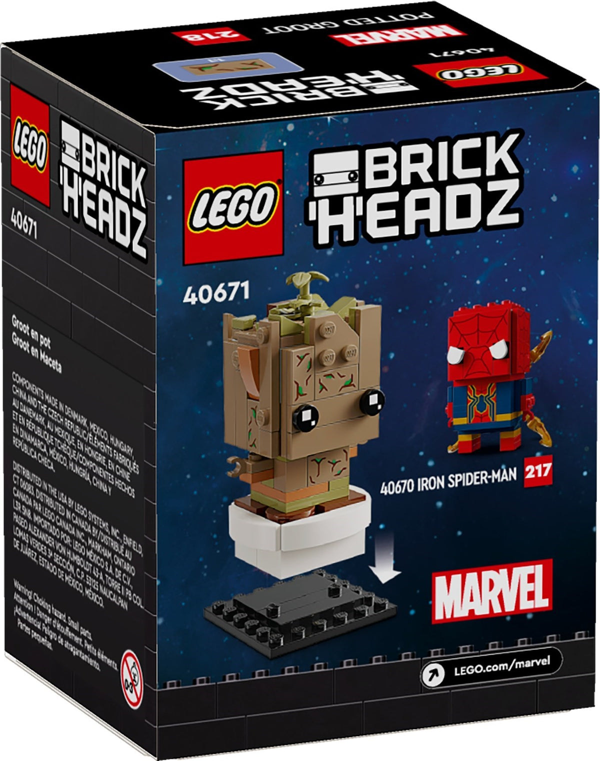 LEGO BrickHeadz 40671 Groot im Topf