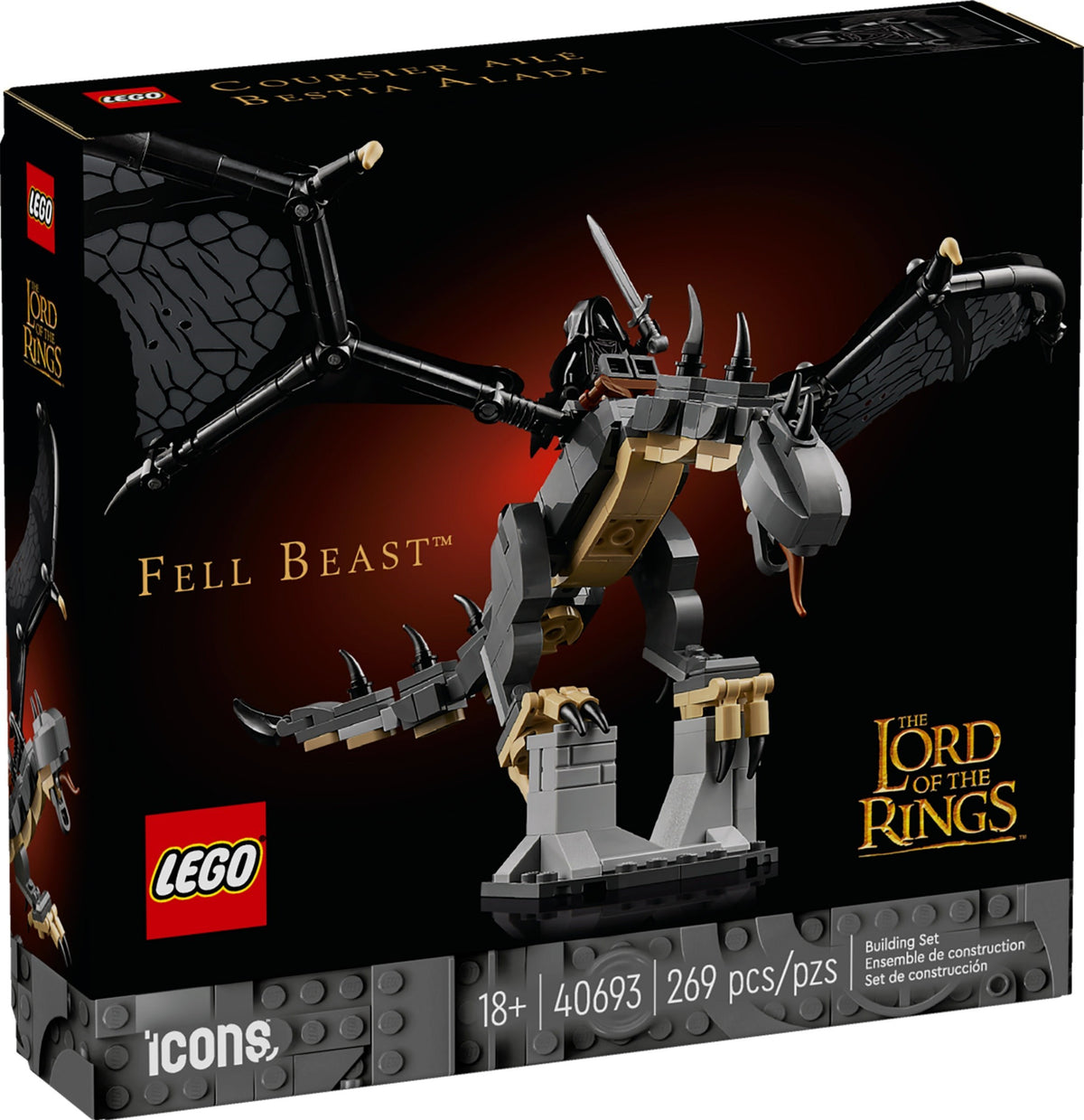 LEGO Icons 40693 Der Herr der Ringe: Fluguntier