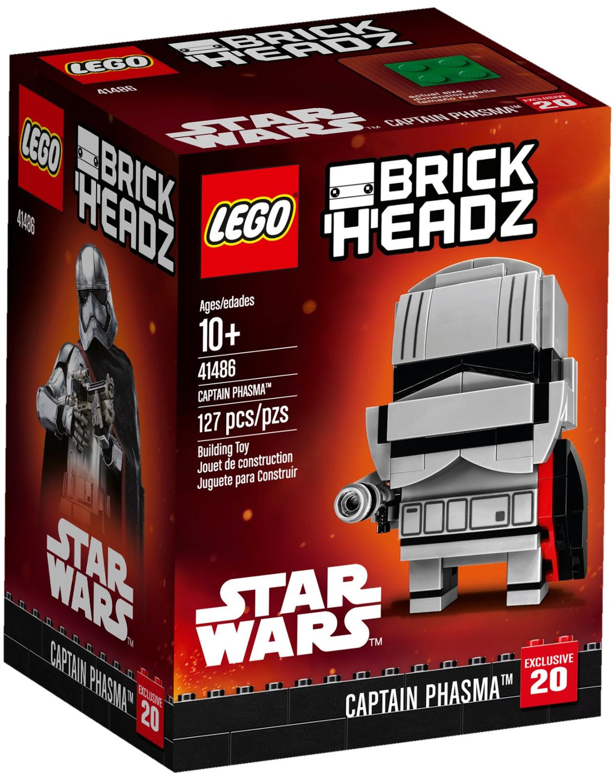 LEGO Brickheadz Star Wars 41486 Captain Phasma
