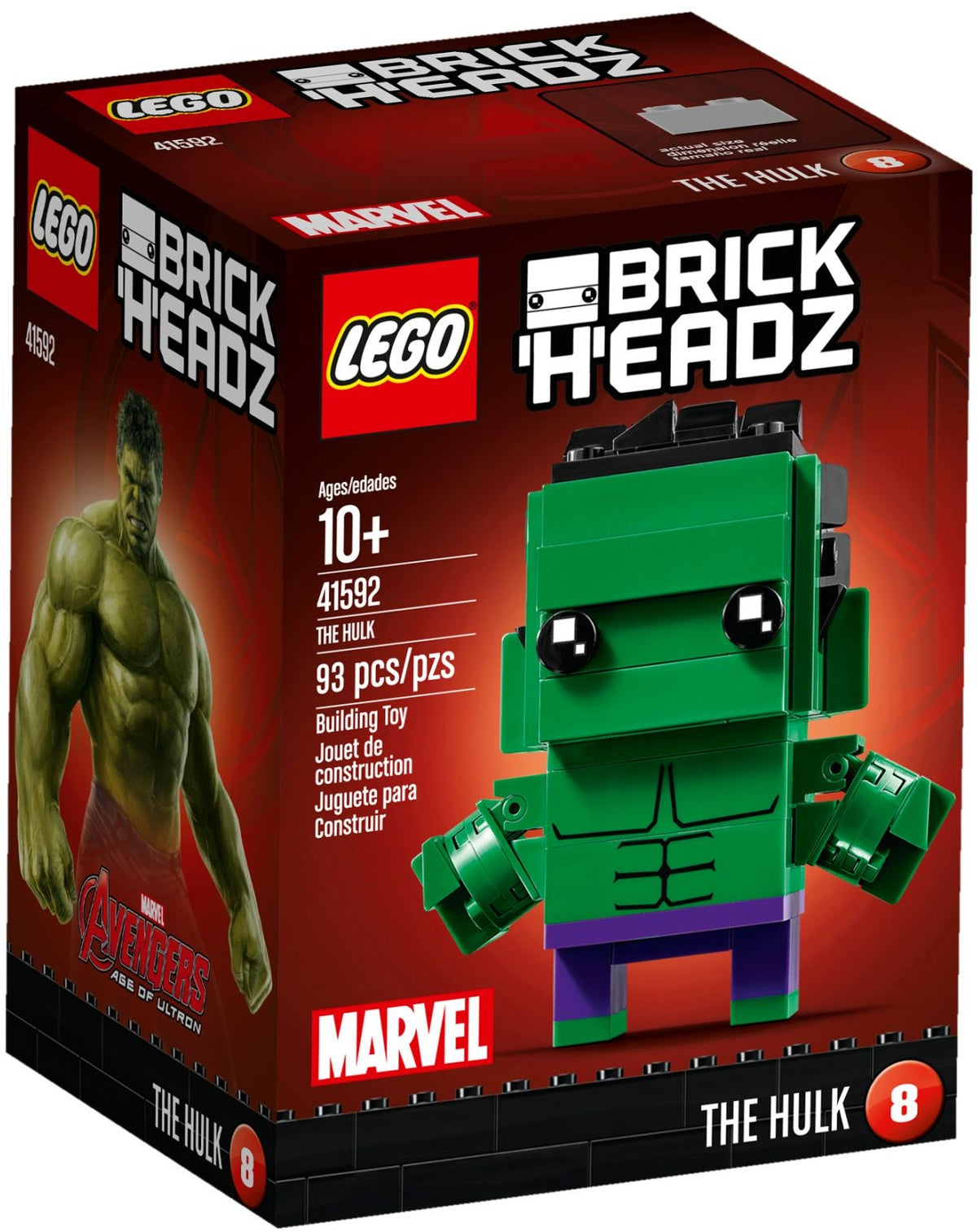 LEGO Brickheadz 41592 The Hulk