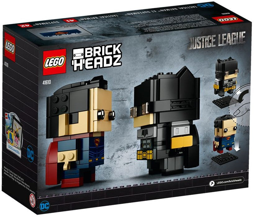 LEGO Brickheadz 41610 Tactical Batman &amp; Superman