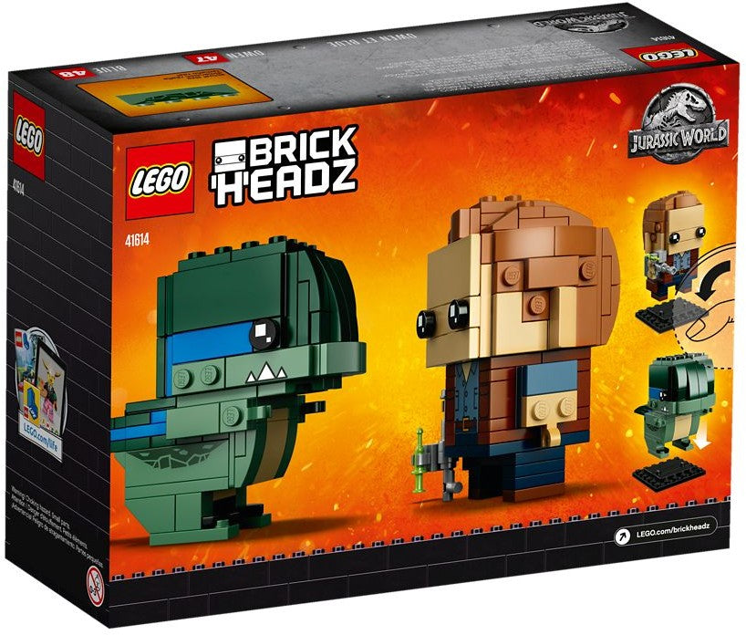 LEGO Brickheadz Jurassic World 41614 Owen und Blue