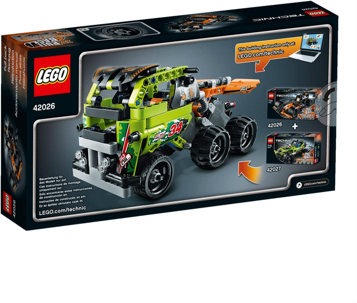 LEGO Technic 42026 Action Racer