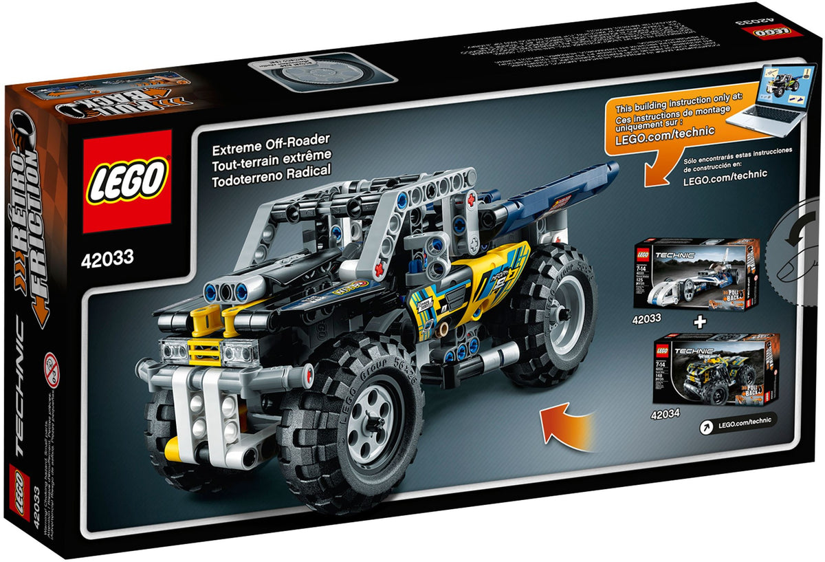 LEGO Technic 42033 Action Raketenauto