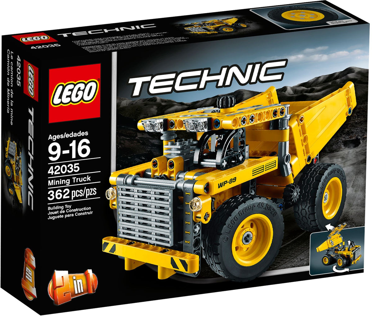 LEGO Technic 42035 Muldenkipper