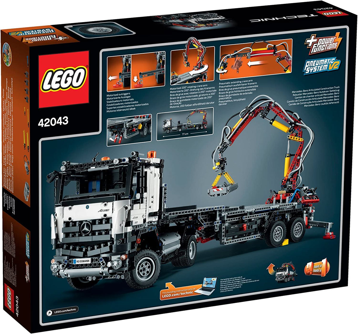 LEGO Technic 42043 Mercedes Benz Arocs 3245