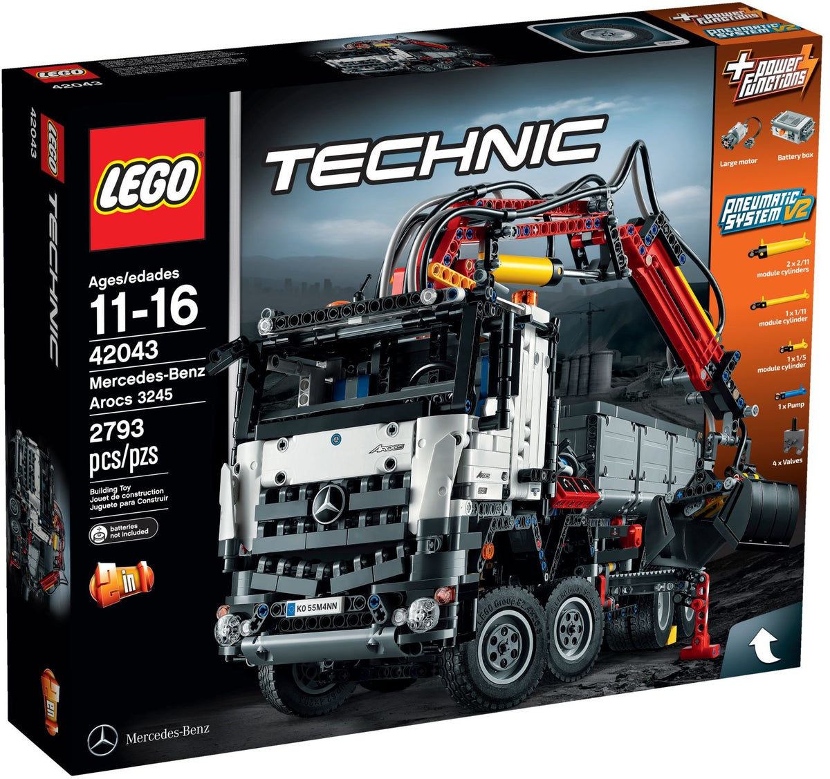 LEGO Technic 42043 Mercedes Benz Arocs 3245