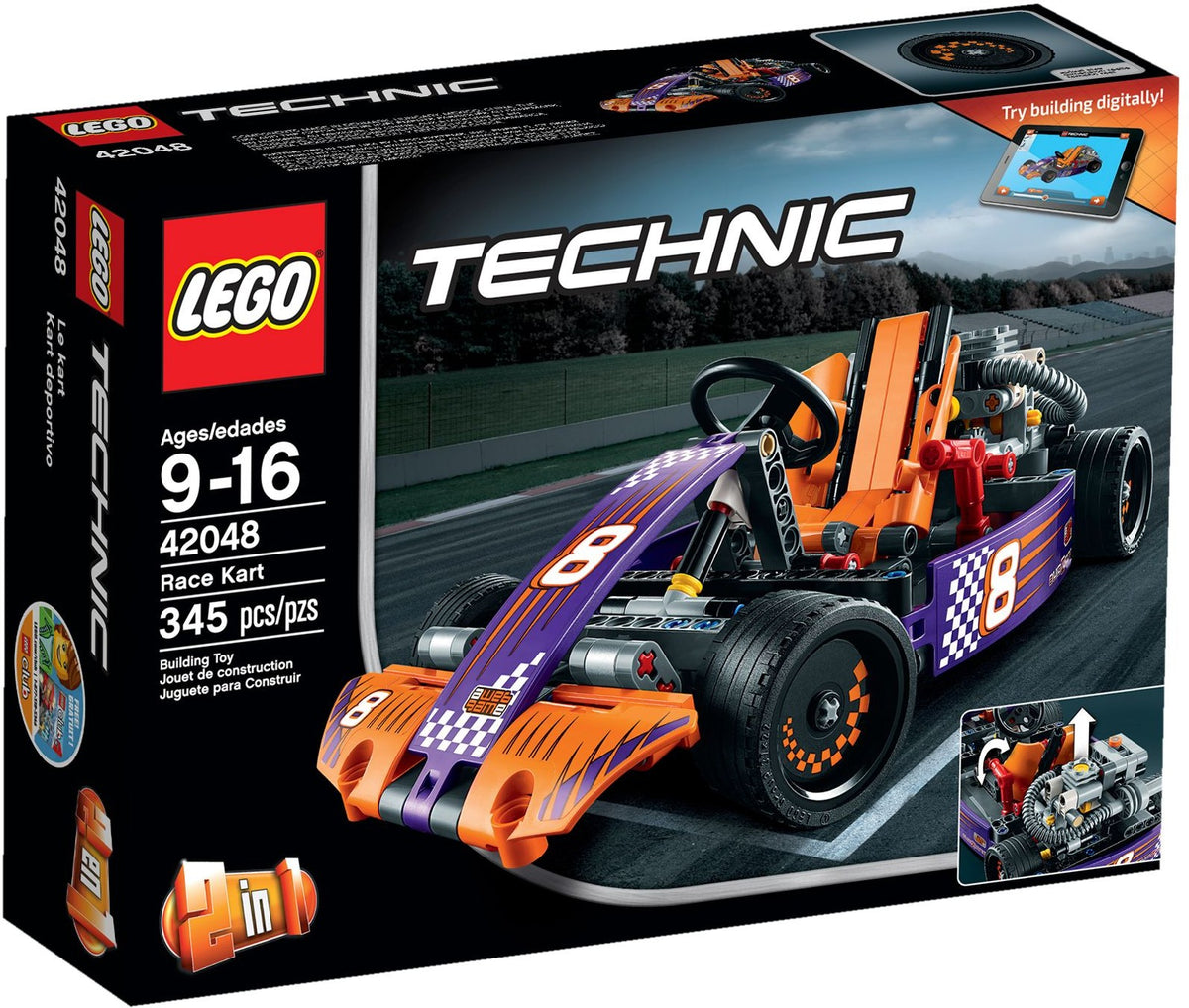 LEGO Technic 42048 Renn-Kart