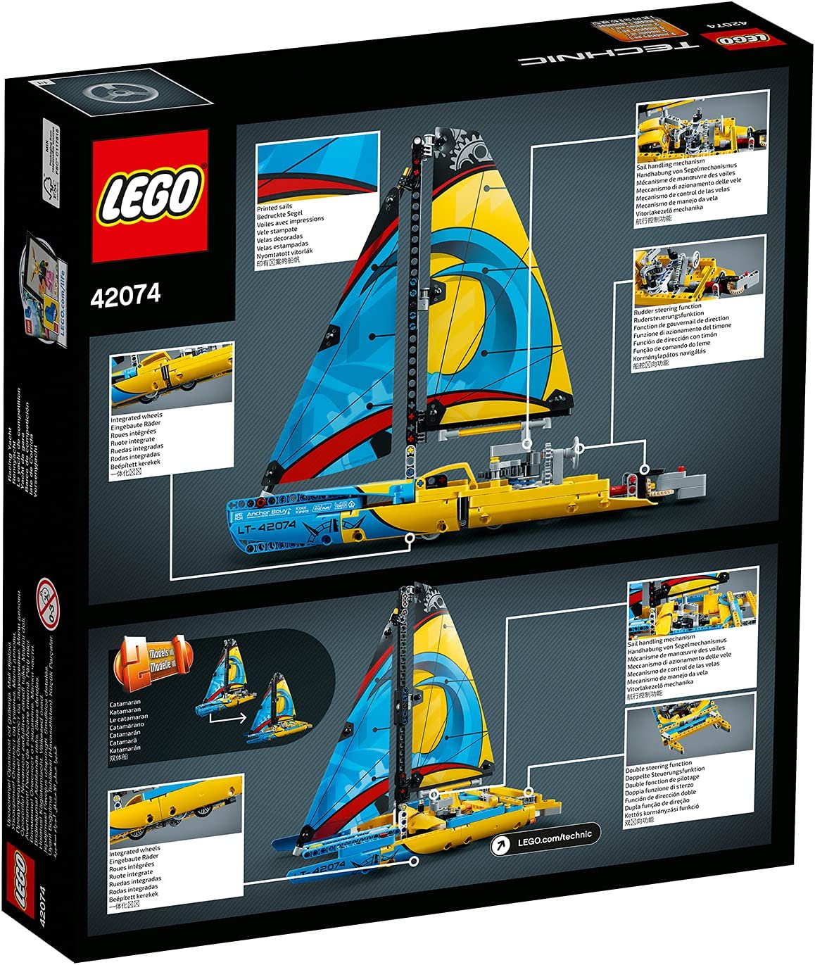 LEGO Technic 42074 Rennyacht