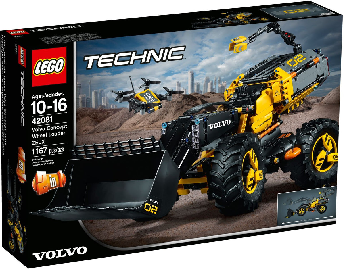 LEGO Technic 42081 Volvo Konzept-Radlader ZEUX