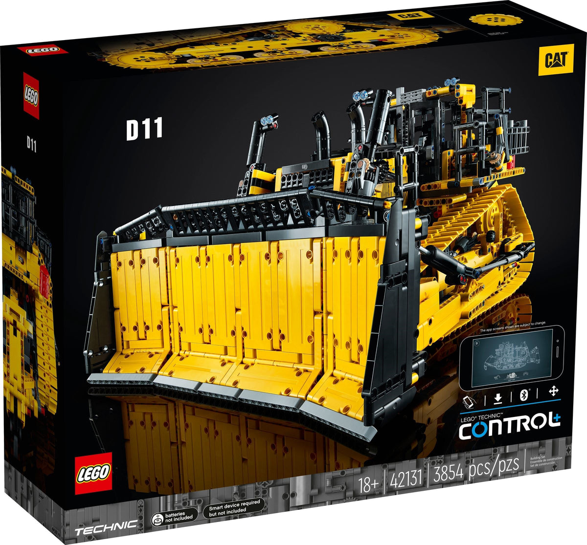 LEGO Technic 42131 Appgesteuerter Cat D11 Bulldozer