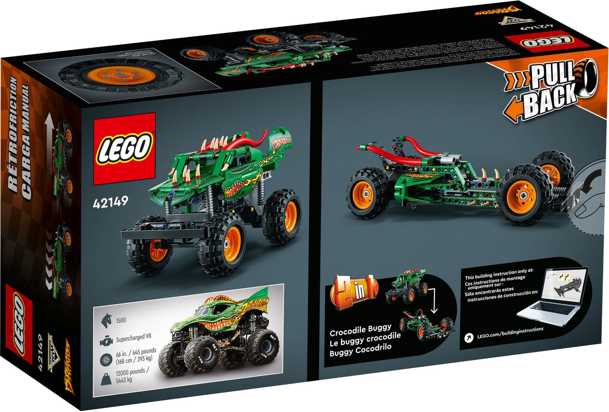 LEGO Technic 42149 Monster Jam Dragon