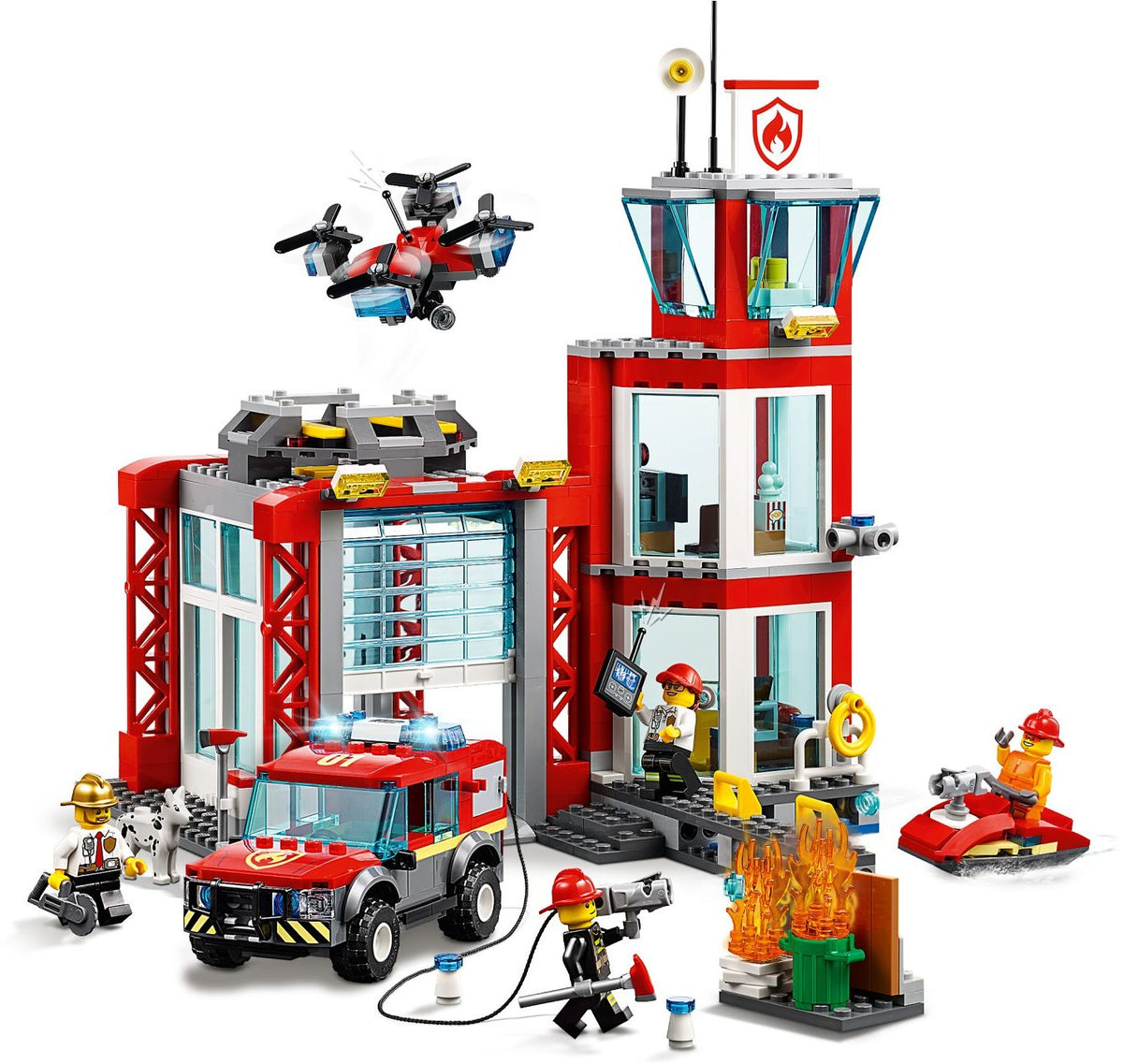 LEGO City 60215 Feuerwehrstation