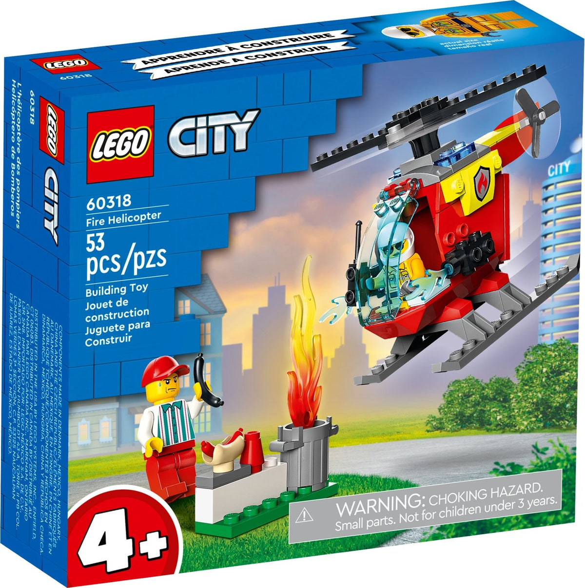 LEGO City 60318 Feuerwehrhubschrauber