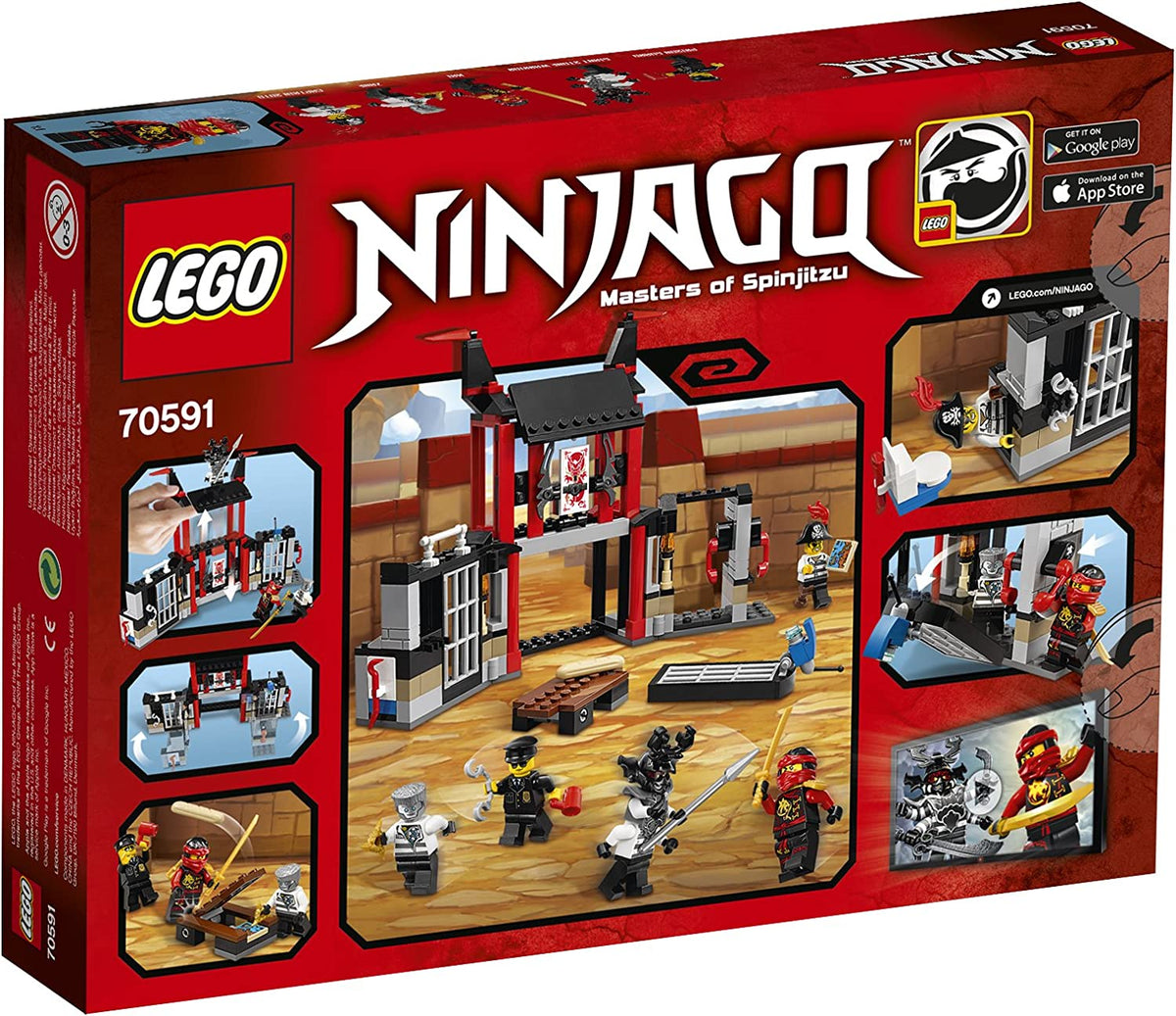 LEGO Ninjago 70591 Kryptarium-Gefängnisausbruch