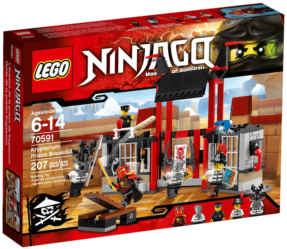 LEGO Ninjago 70591 Kryptarium-Gefängnisausbruch