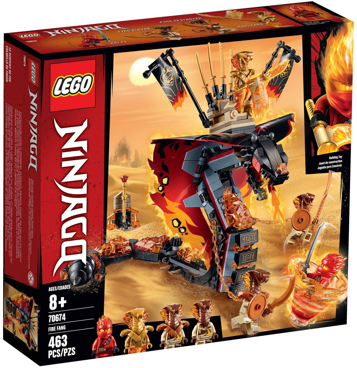 LEGO Ninjago 70674 Feuerschlange