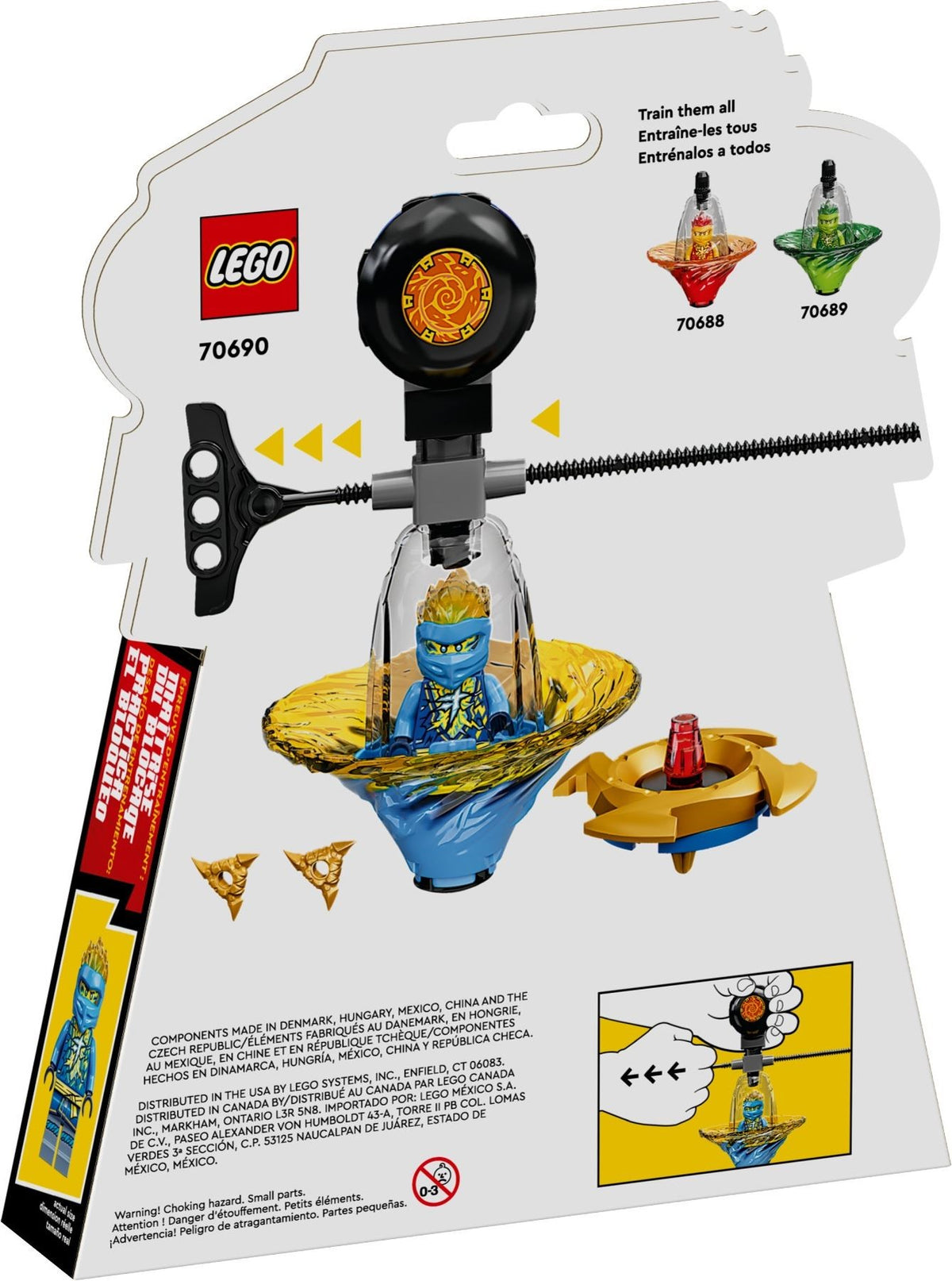 LEGO Ninjago 70690 Jays Spinjitzu-Ninjatraining