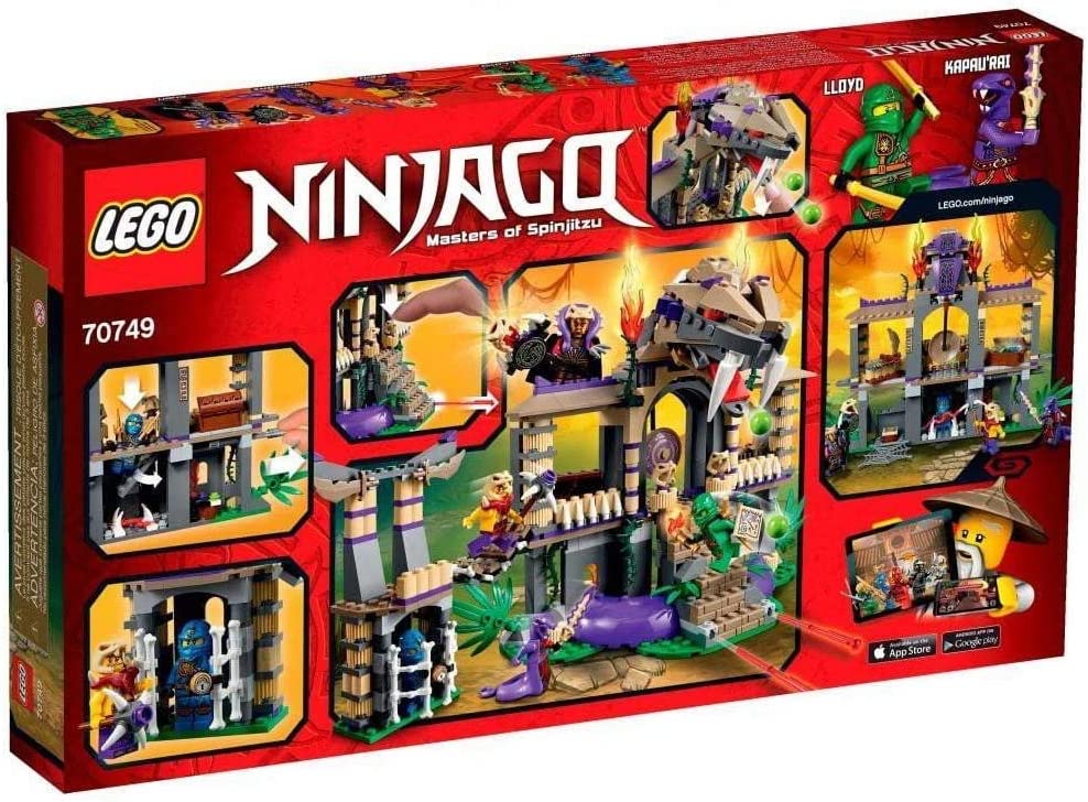 LEGO Ninjago 70749 Tempel der Anacondrai