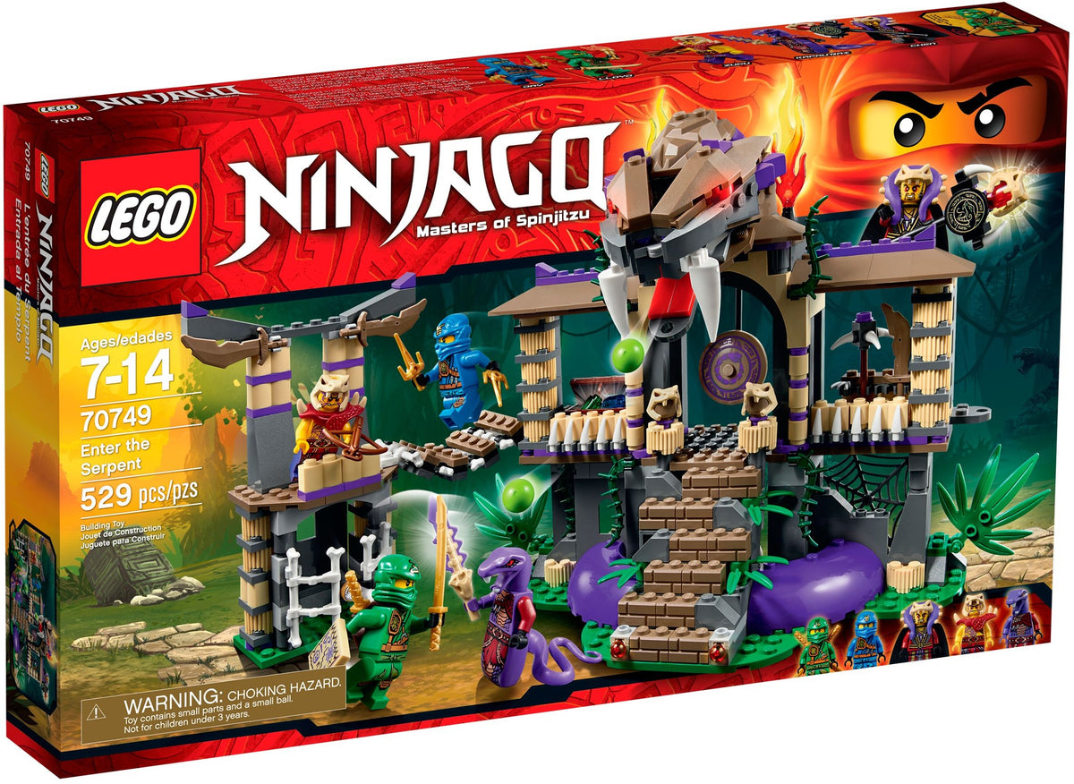 LEGO Ninjago 70749 Tempel der Anacondrai