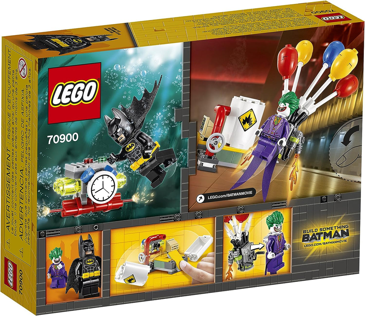 LEGO 70900 DC Super Heroes Batman Jokers Flucht mit den Ballons