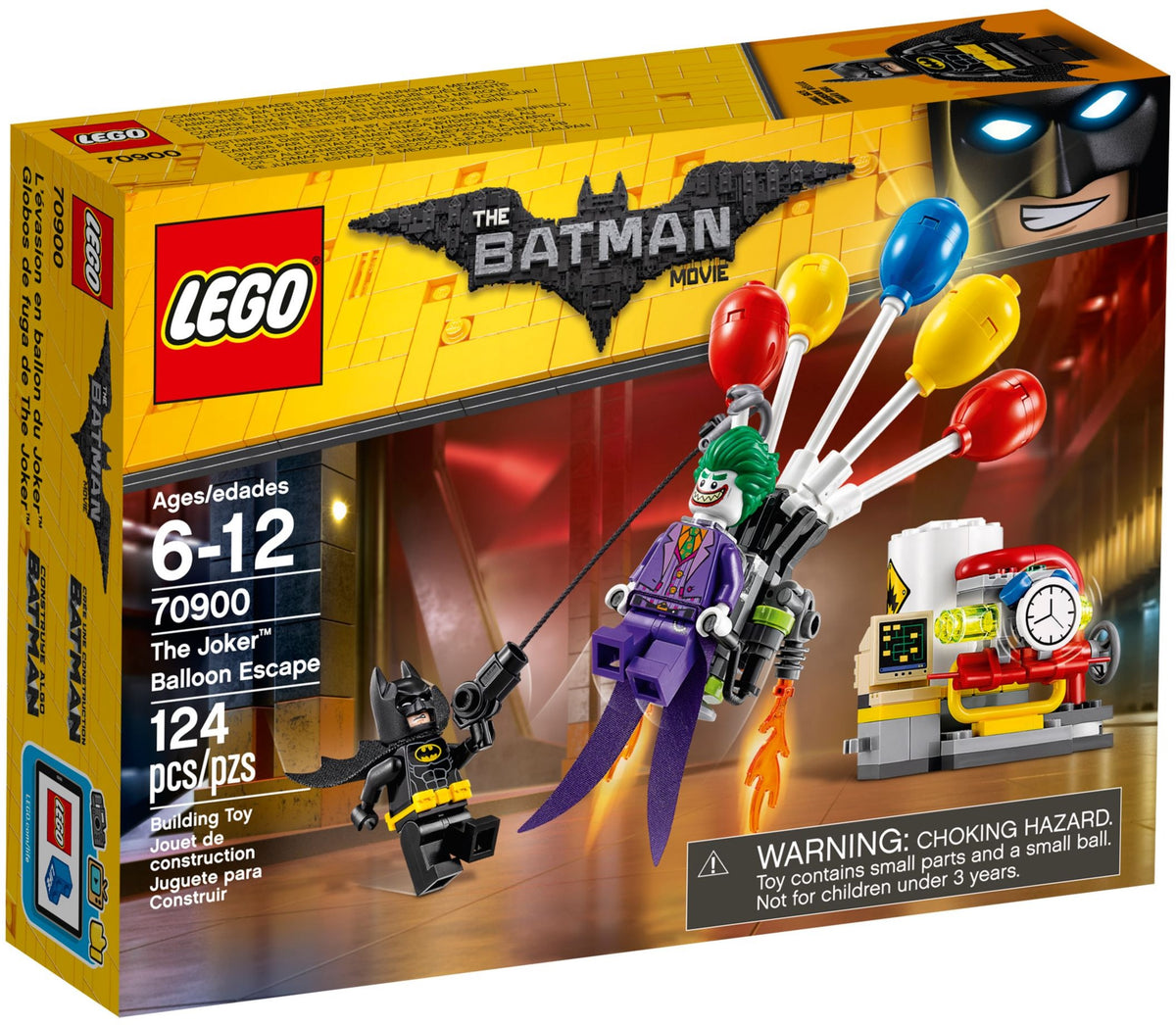 LEGO 70900 DC Super Heroes Batman Jokers Flucht mit den Ballons