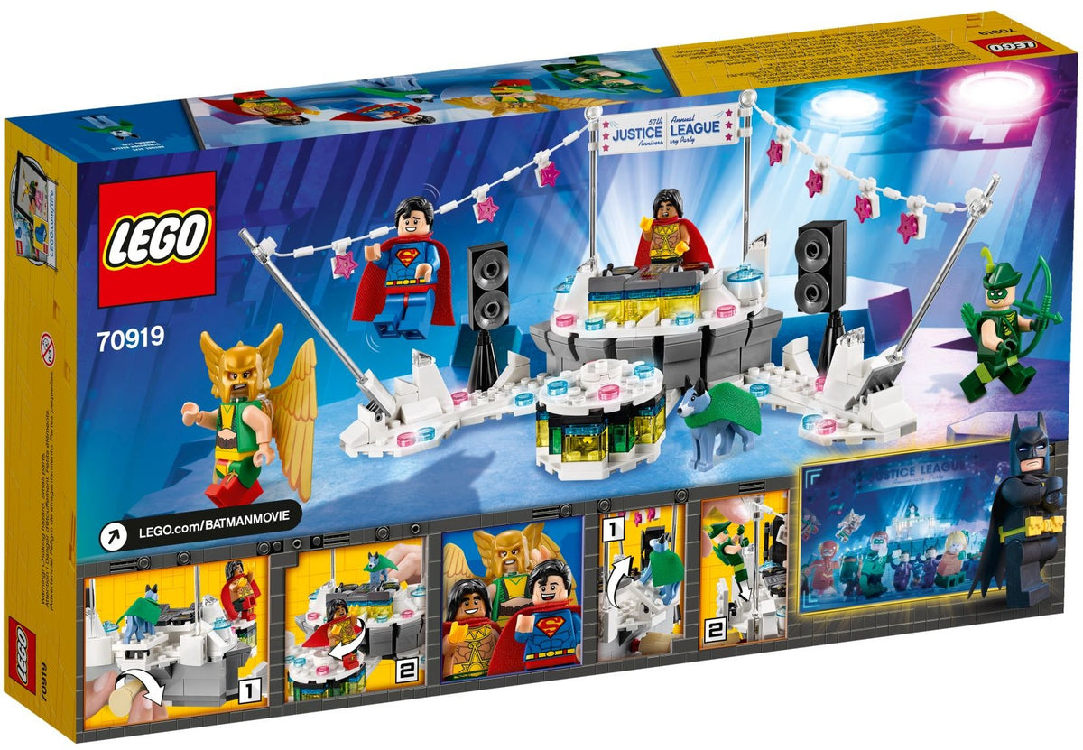 LEGO 70919 The Justice League Anniversary Party