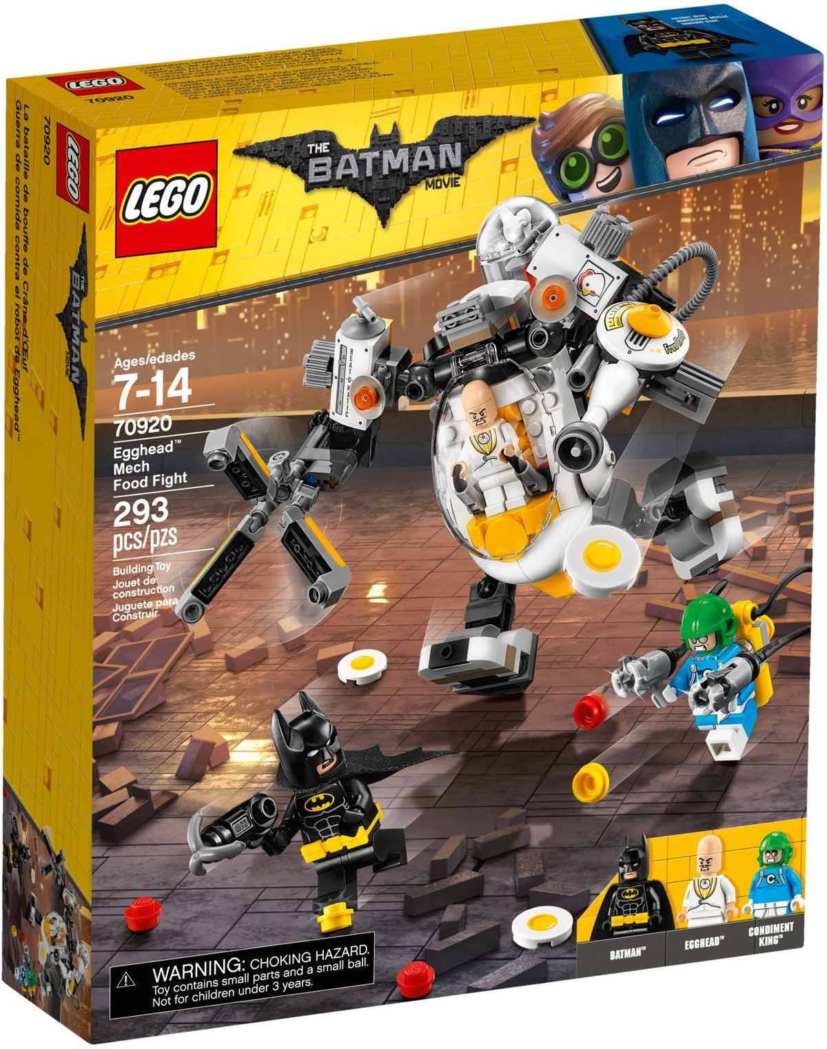 LEGO 70920 Egghead bei der Roboter-Essenschlacht